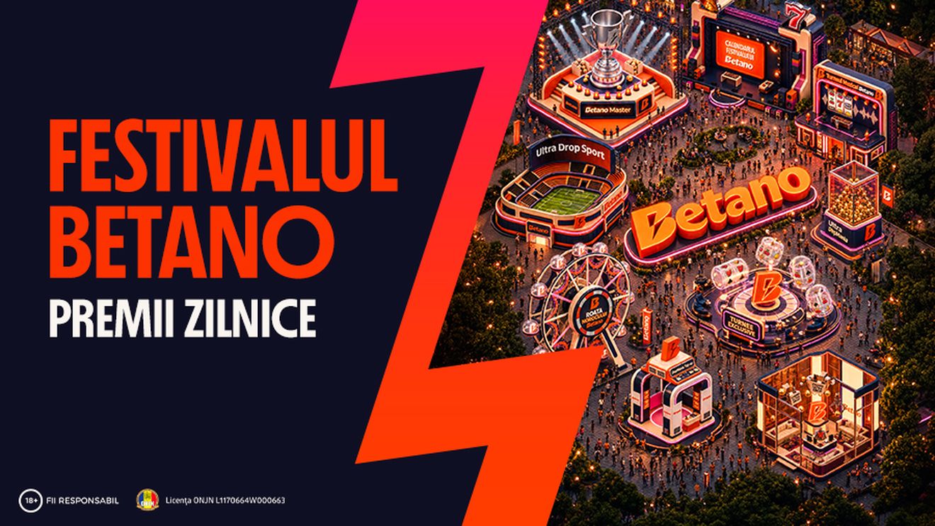 ADVERTORIAL. Festivalul Betano - Line Up de bonusuri toată luna
