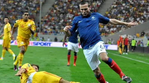 Posibilă pierdere grea pentru Franța, înainte de finala pentru locul 1 în grupă: Cabaye e incert