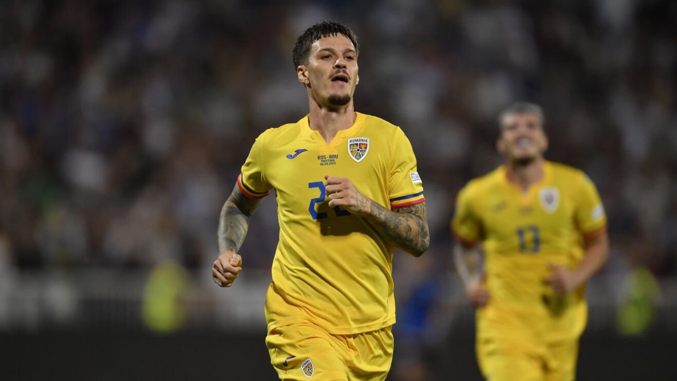 Dennis Man, pericol public: a scos un penalty cu VAR, iar Răzvan Marin a marcat și el în Kosovo - România!