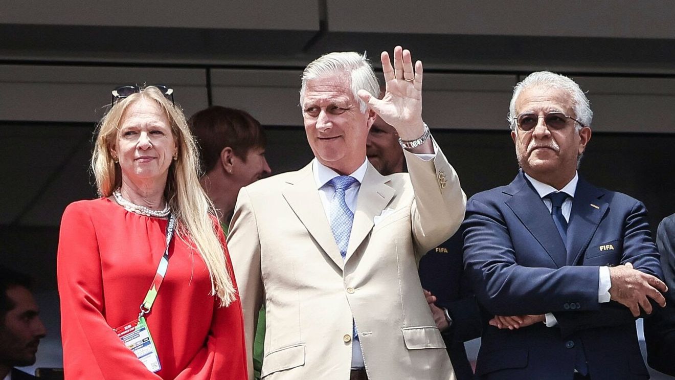 Cum și-a făcut apariția Regele Filip al Belgiei la meciul cu Spania de la Cupa Mondială