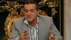 Becali:"Sper să se țină de cuvânt și noi să luăm toate punctele!"