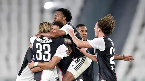 Sărbătoare la Torino! Juventus a celebrat câștigarea celui de-al 9-lea titlu consecutiv de campioană, al 36-lea din istorie. Ce a pățit antrenorul Maurizio Sarri în vestiar | VIDEO