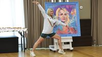 Nadia Comăneci, celebrată cu fast la Stejarii Country Club la aniversarea a 50 de ani de la primul 10 olimpic din istoria gimnasticii
