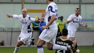 VIDEO** "Dubla" lui Cambiasso aduce a 2-a victorie consecutivă a lui Leonardo la Inter