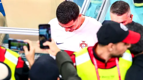 Cristiano Ronaldo a izbucnit în plâns după meciul cu Maroc! Superstarul lusitan nu și-a putut stăpâni lacrimile după dezastrul Portugaliei de la Campionatul Mondial | VIDEO