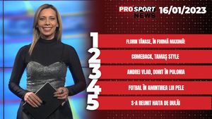 ProSport News | Florin Tănase, în formă maximă. S-a reunit haita de dulăi. Cele mai importante știri ale zilei | VIDEO