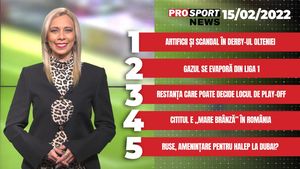 ProSport News | Restanța care poate decide locul de play-off + Ruse, amenințare pentru Halep la Dubai? Cele mai importante știri ale zilei | VIDEO