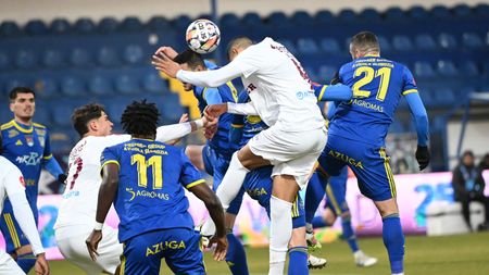 Unirea Slobozia - CFR Cluj 1-1, în etapa 20 din Superliga. Vicecampioana obține doar un punct în deplasarea de la Clinceni