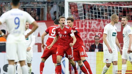 Thriller neanunțat în Bavaria! VIDEO | Un necunoscut a reușit un hat-trick pe "Allianz Arena", Bayern s-a chinuit cu o divizionară secundă
