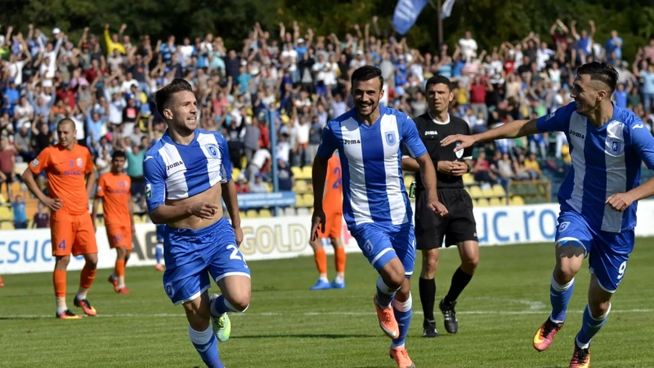 De o bucurie rară avură parte. CS U Craiova - FC Botoșani 1-0. Oltenii sunt la egalitate de puncte cu liderul Steaua