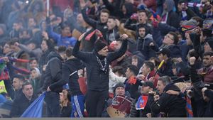 Oltenii râd de FCSB și de fanii vicecampioanei. FOTO | Imaginile sugestive postate în dimineața meciului cu Sepsi