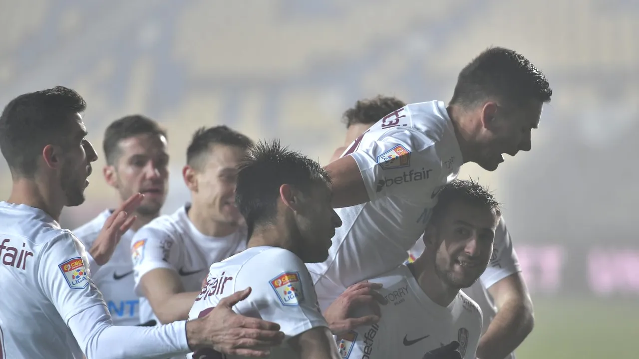 Chindia - CFR Cluj 0-1. Campioana o amenință pe FCSB, după ce s-a apropiat la un punct. Ocazii imense la Ploiești | Video Online