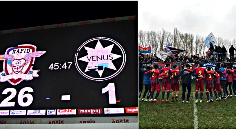 Liga 4 | Steaua și Dinamo-Badea - pas de defilare, Academia marchează un gol la fiecare 208 secunde. Ultima etapă a turului stabilește dacă AFC Rapid, ajunsă la a patra victorie consecutivă, detronează Dinamo de pe locul de play-off. Rezultate + clasament