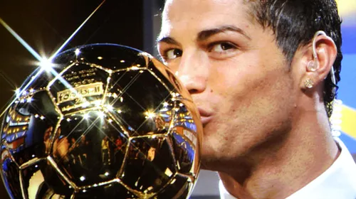 Ronaldo: „Vreau să câștig Balonul de Aur, nu sunt ipocrit. Dacă va fi să nu îl iau, viața merge înainte”