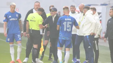 Ce i-a zis Adrian Mititelu arbitrului după ce a intrat pe teren, exasperat de deciziile acestuia!