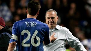 Grant, în finala Ligii din primul sezon la Chelsea