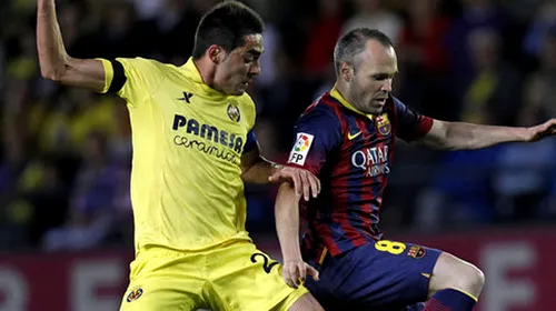„Submarinul”, torpilat de propriul echipaj: Villarreal – Barcelona 2-3. Catalanii au egalat după două autogoluri ale gazdelor, Messi a adus victoria