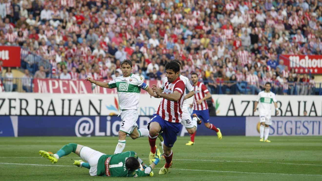 Seară de coșmar pentru Săpunaru pe Vicente Calderon. A comis două penalty-uri și a fost eliminat. Atletico Madrid - Elche 2-0