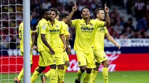 Meci cu cinci goluri și calificare în șaisprezecimile Europa League pentru Villarreal 