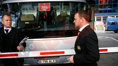 FOTO Rooney & Co au sosit la București!** Vezi lotul deplasat de United pentru duelul cu Oțelul