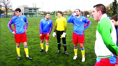 Echipa de fotbal FC Romania**, lider în Londra