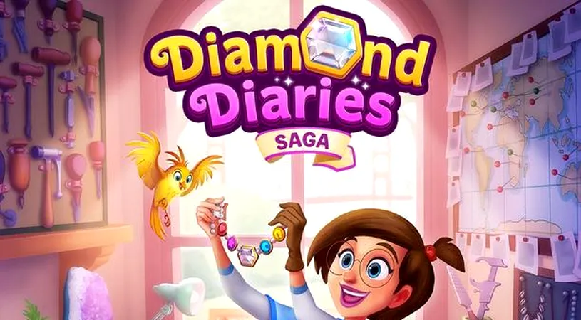 Diamond Diaries Saga, un nou joc de la King