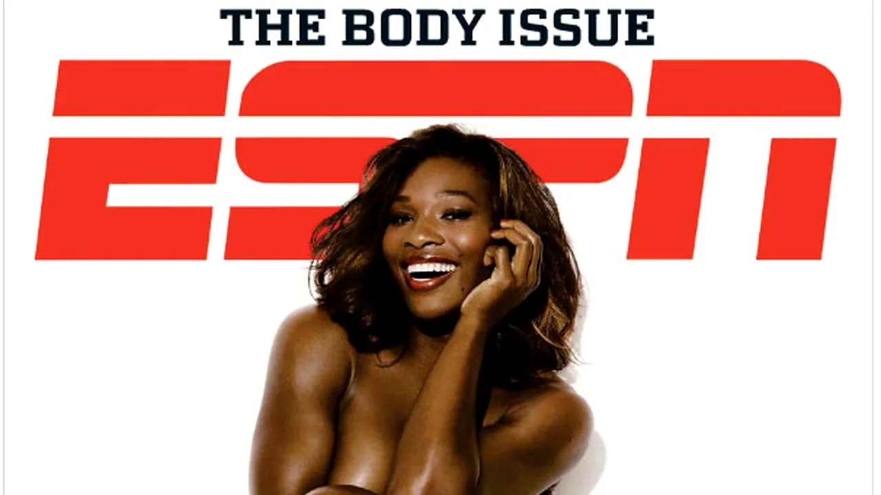 Serena Williams a pozat nud **pentru ESPN Magazine