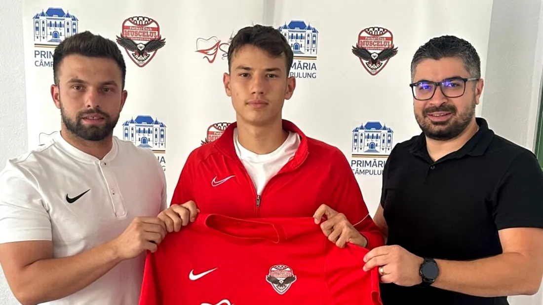 Luca Stancu, cedat de AFC Câmpulung Muscel în SuperLiga! Pas major în cariera fundașului lateral