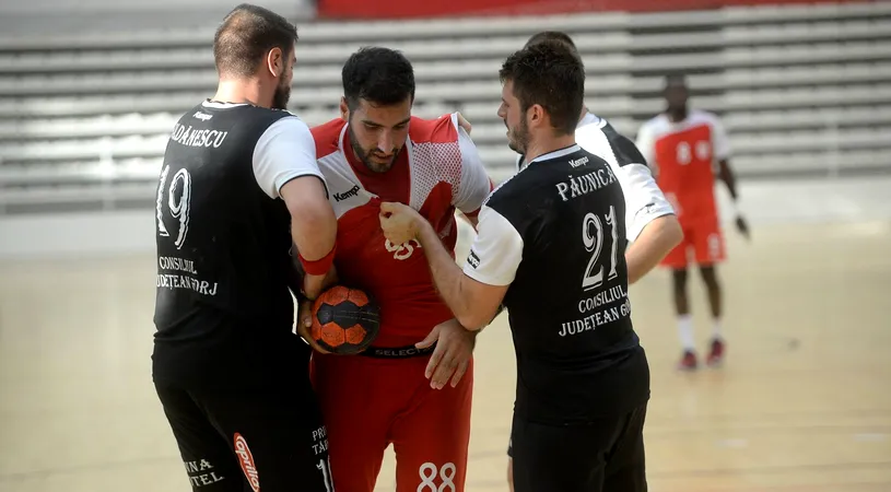 Dinamo s-a calificat în turul 2 al Cupei EHF, după o dublă manșă câștigată la 14 goluri în fața echipei Energia Tg. Jiu