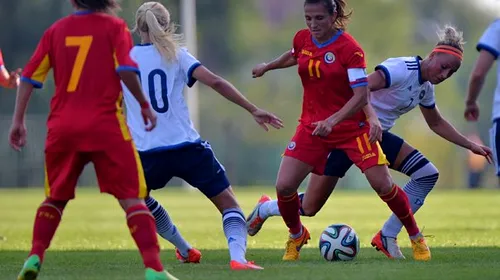 Naționala de fotbal feminin a României a învins Albania, scor 3-0, în preliminariile Euro-2017