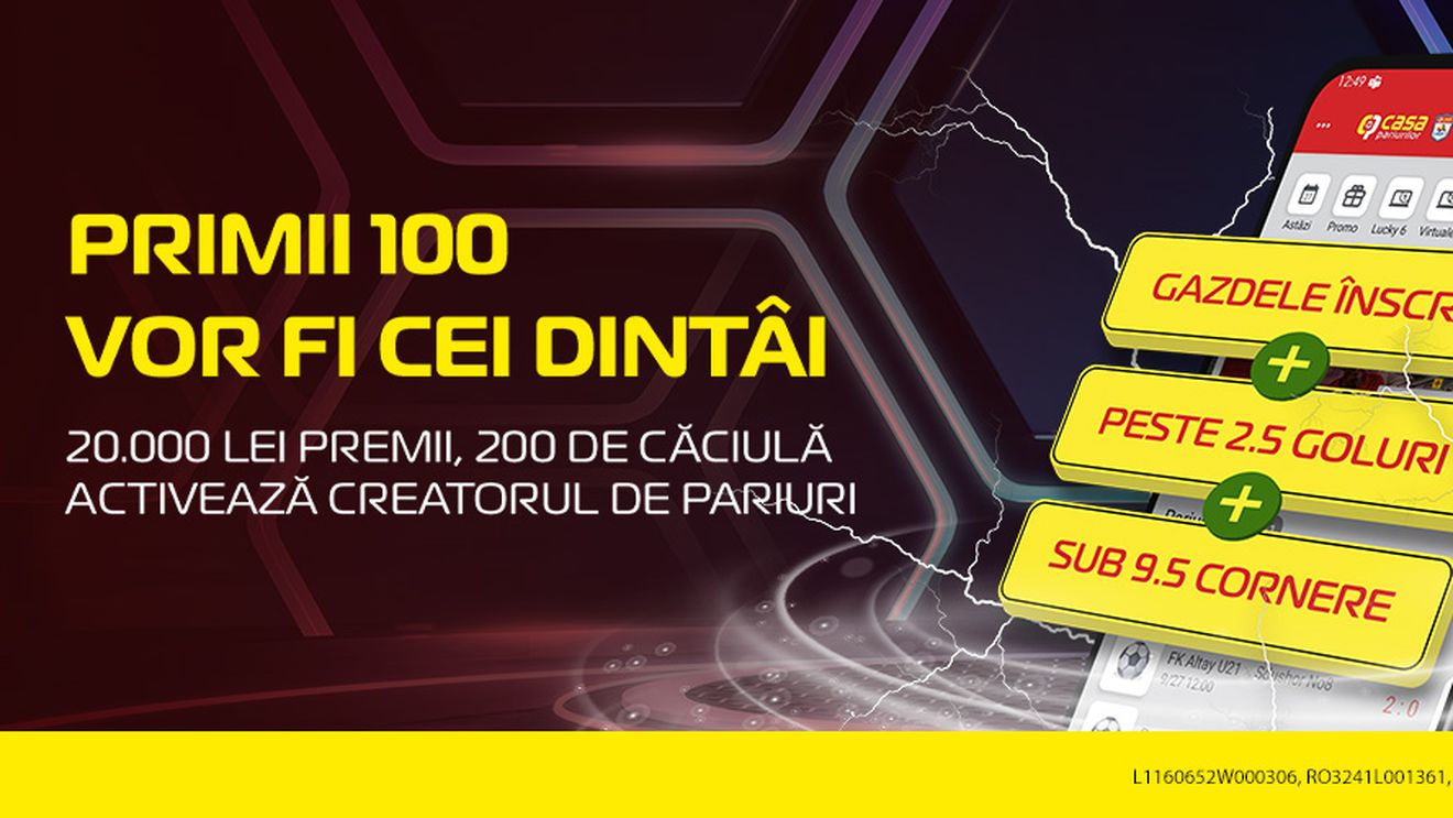 (P) Primii 100 vor fi cei dintâi. Cu 200 de lei de căciulă faci treabă bună