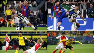 "Bătrâna Doamnă" le-a dat o lecție catalanilor și se califică în semifinale. AS Monaco merge în "careul de ași" din Champions League, alături de Real și Atletico
