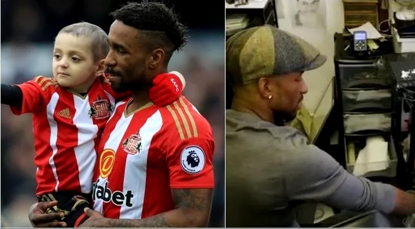 Jermain Defoe și-a făcut un tatuaj în memoria lui Bradley Lowery! Micuțul fan a murit anul trecut, iar povestea sa a îndurerat întreaga lumea a a fotbalului  | VIDEO