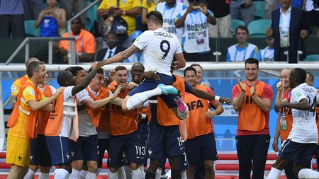 Giroud a marcat golul 100 pentru Franța la Campionatul Mondial: "Este o mare satisfacție"