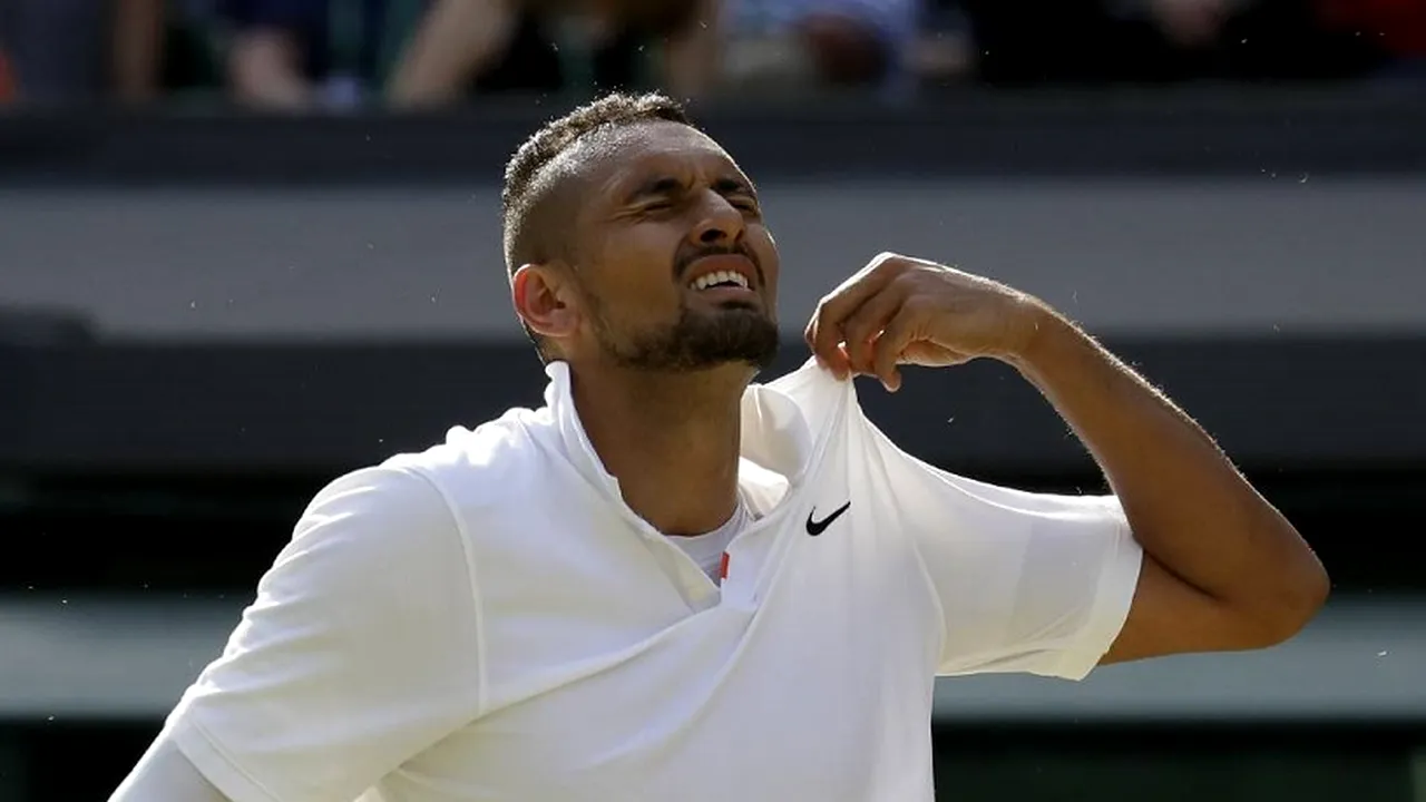 Nick Kyrgios riscă suspendarea din circuitul ATP după ultima ieșire nervoasă. Amenda uriașă pe care a primit-o deja australianul