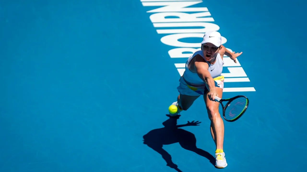 Caniculă la meciul Simonei Halep - Garbine Muguruza, din semifinalele Australian Open! Ce măsuri speciale au luat organizatorii