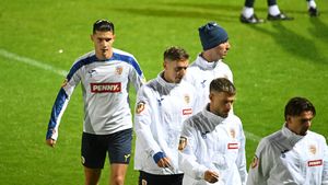 Alex Dobre, cerut pe teren în România - Austria! Ce-a făcut rapidistul chiar în fața celor mai în formă jucători din Superliga