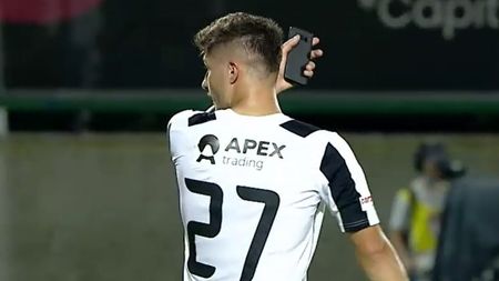 Romario Moise, întâmplare antologică la Astra - Sepsi! Un telefon a aterizat pe teren, deși meciul s-a jucat fără spectatori! Cum a reacționat mijlocașul | FOTO & VIDEO