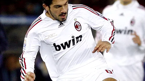 Gattuso: „Rămân la Milan până la finalul carierei”
