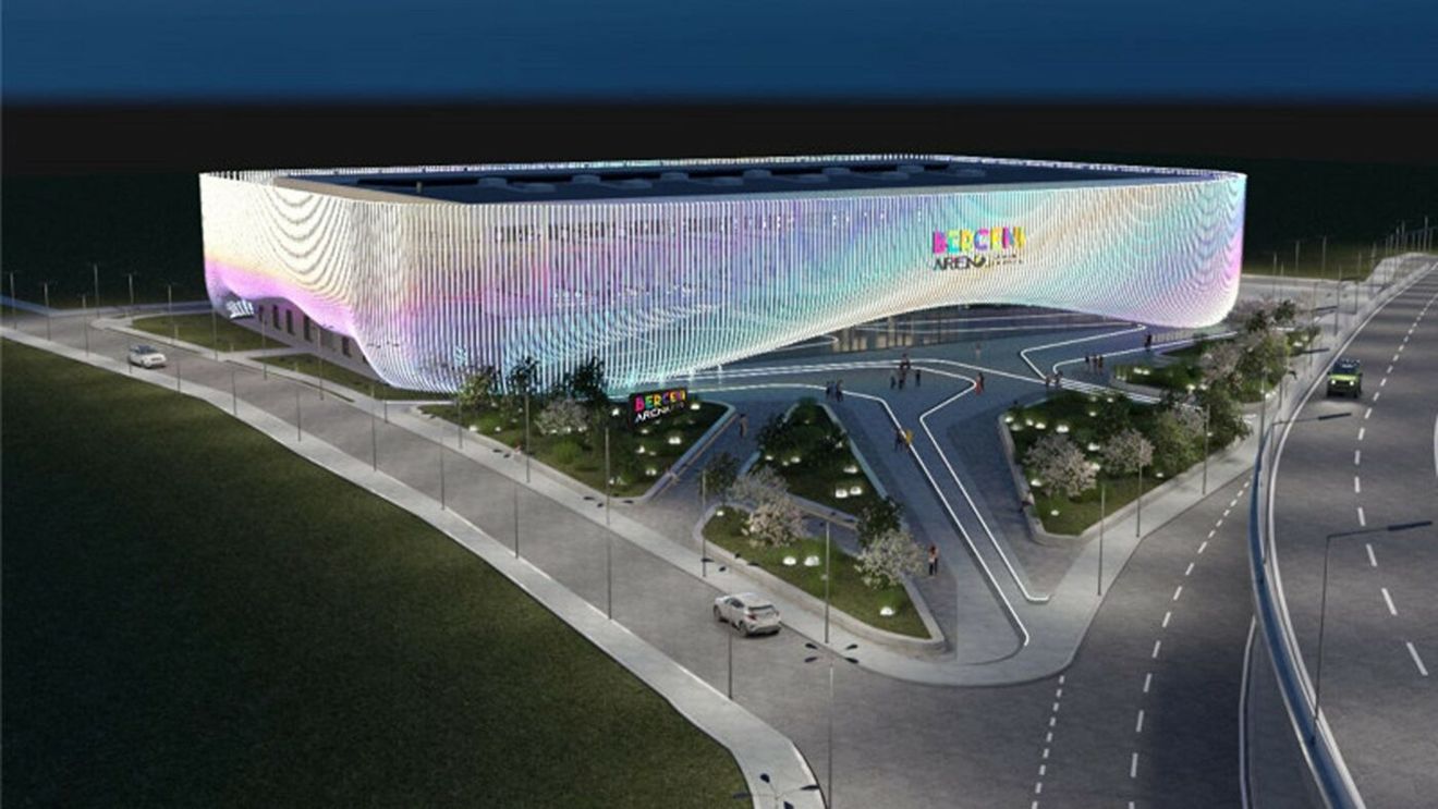 „Bijuteria" de 10.000.000 de euro din Berceni e aproape gata! A venit şi cubul de afişaj