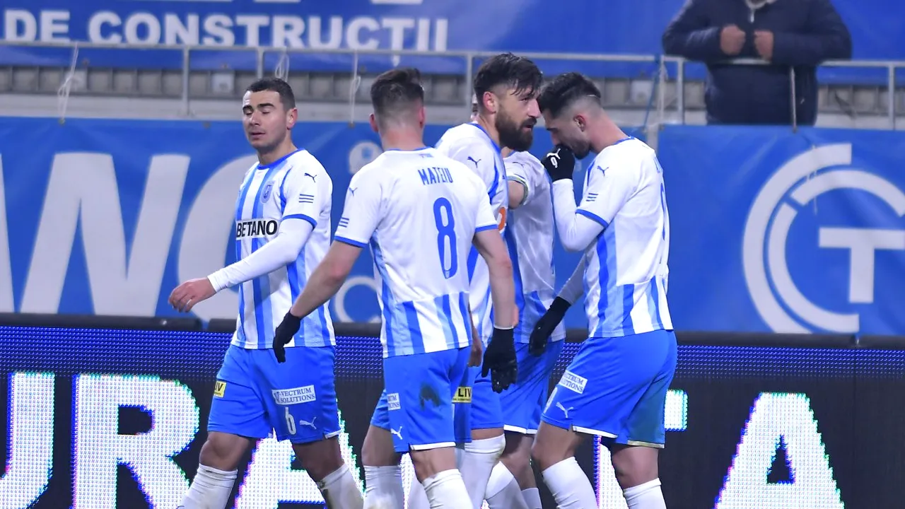 Universitatea Craiova - Farul 1-0. Papp a adus victoria oltenilor, în ultimul meci din sezonul regulat