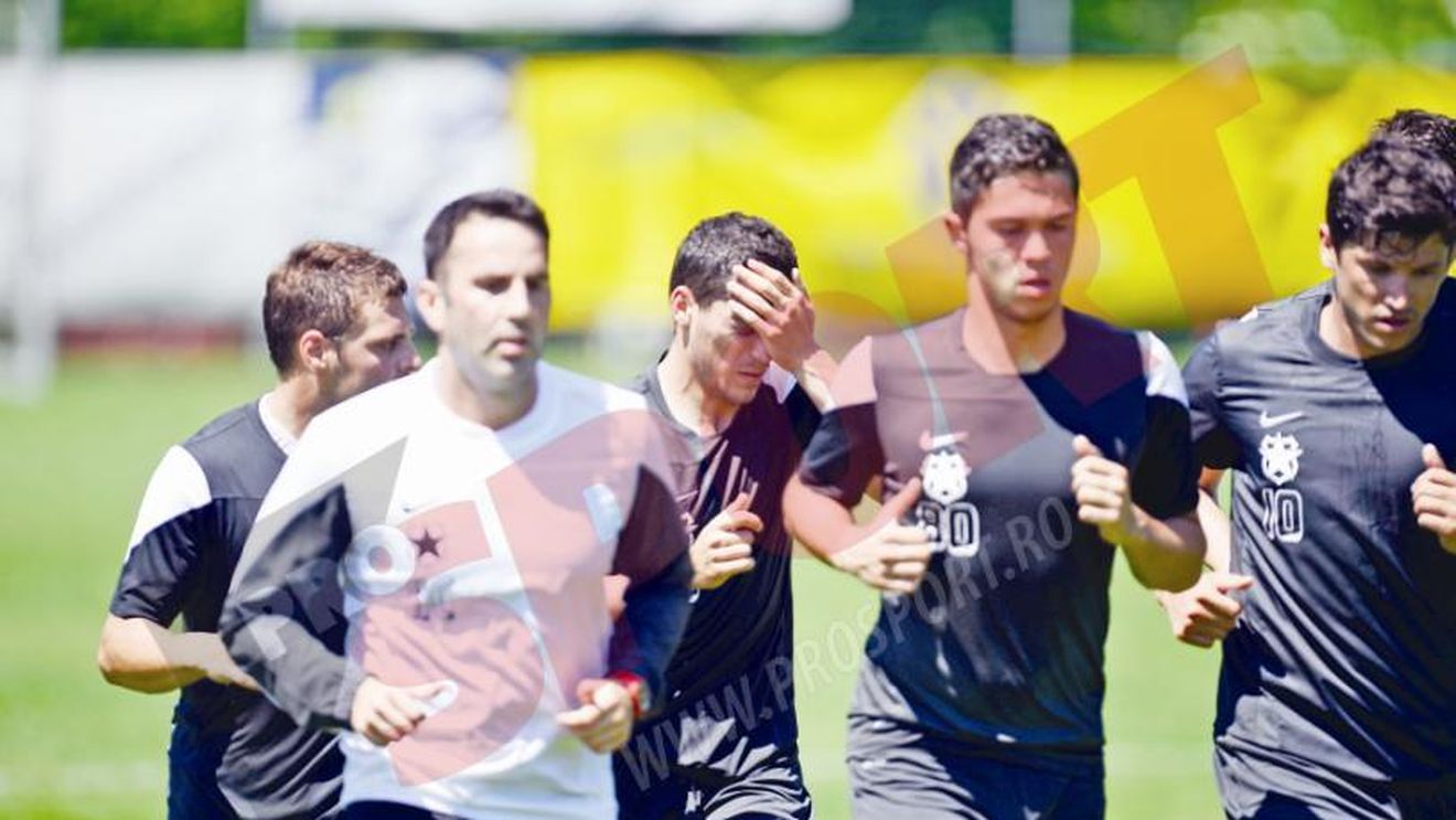 Transpiră cu gândul la Ligă! Cum a decurs primul antrenament al steliștilor în cantonamentul din Austria