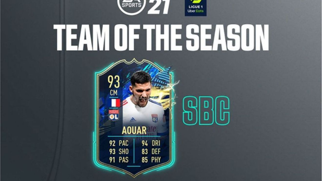Houssem Aouar în FIFA 21! Cerințe SBC + recenzia unui super mijlocaș din eLigue 1
