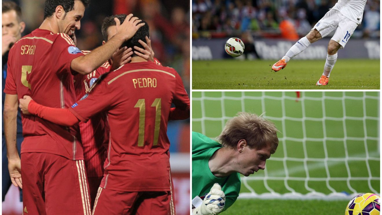 Rezultate și clasamente din preliminarile EURO 2016 | Rooney a marcat la meciul cu numărul 100 pentru echipa națională: Anglia - Slovenia 3-1. Gafa lui Arlauskis a decis soarta meciului Elveția - Lituania 4-0