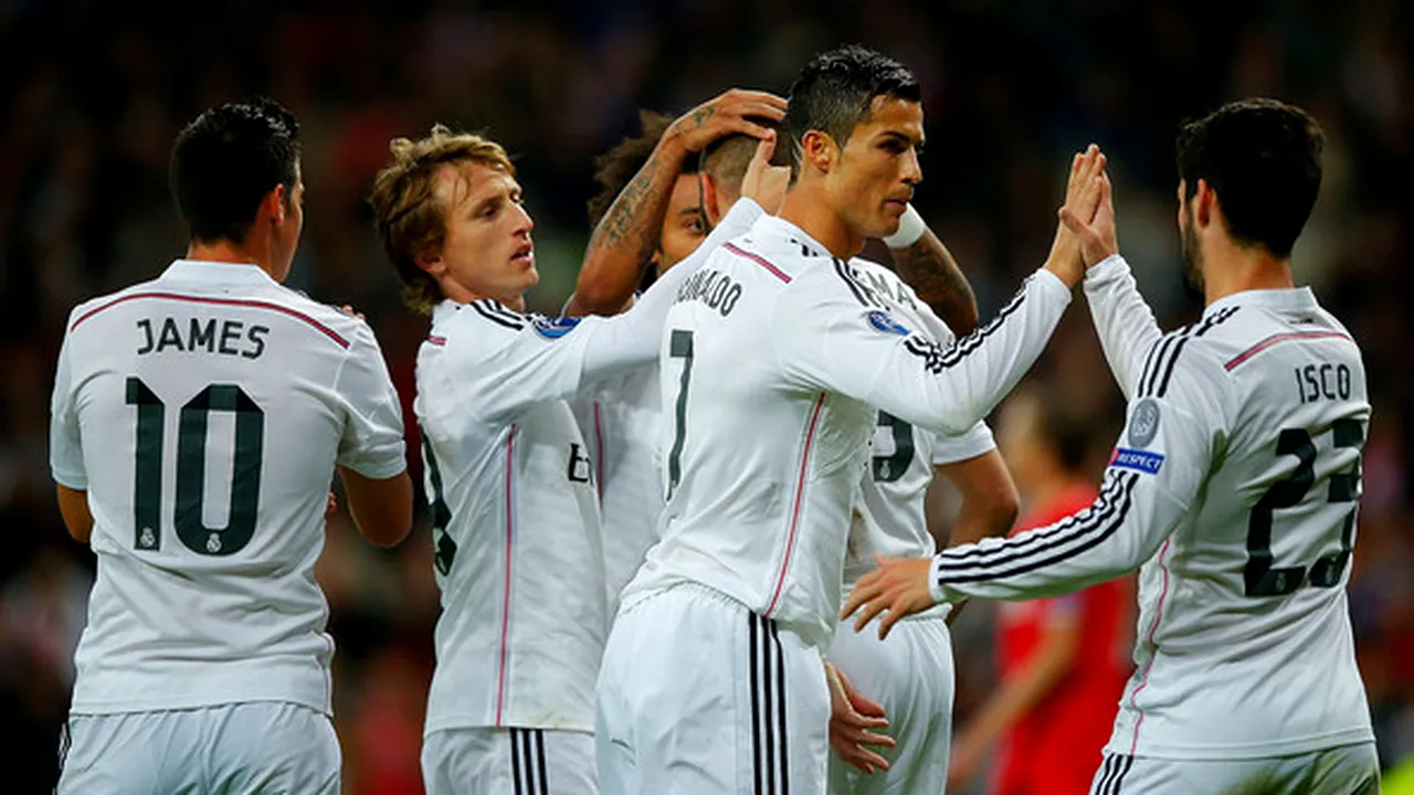 Scene halucinante la pauza meciului Real Madrid - Real Sociedad: 