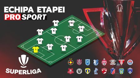 Cei cinci rapidiști care au prins Echipa Etapei, eroii FCSB din derby de România și portarul titular în formația ideală pentru două runde la rând! SPECIAL