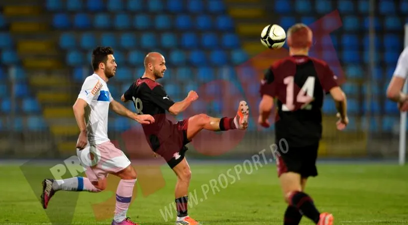 Invincibili pe burta goală!** Rapid câștigă cu 2-1 la Viitorul în zece oameni și ajung la al șaptelea meci oficial din 2013 fără înfrângere