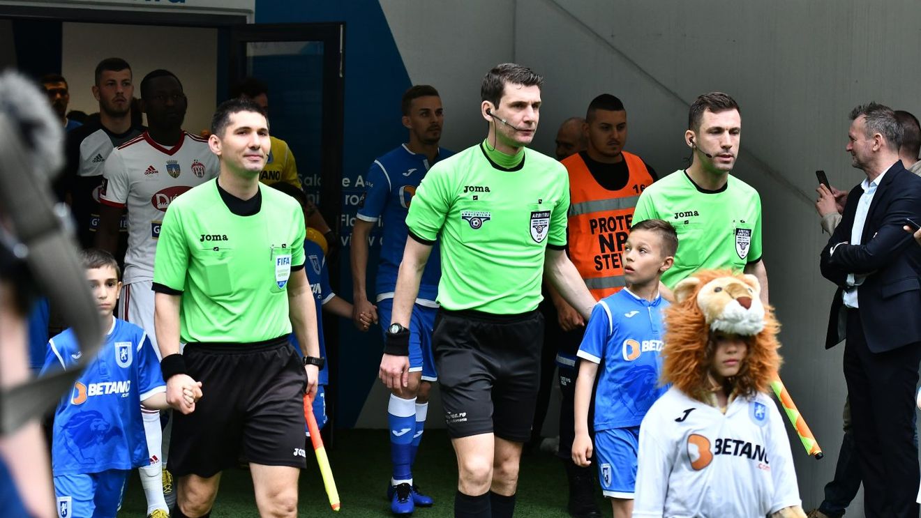 Arbitru surpriză la Voluntari - FCSB! Are doar 20 de meciuri în Liga 1, iar ilfovenii sunt neînvinși cu el la centru | SPECIAL