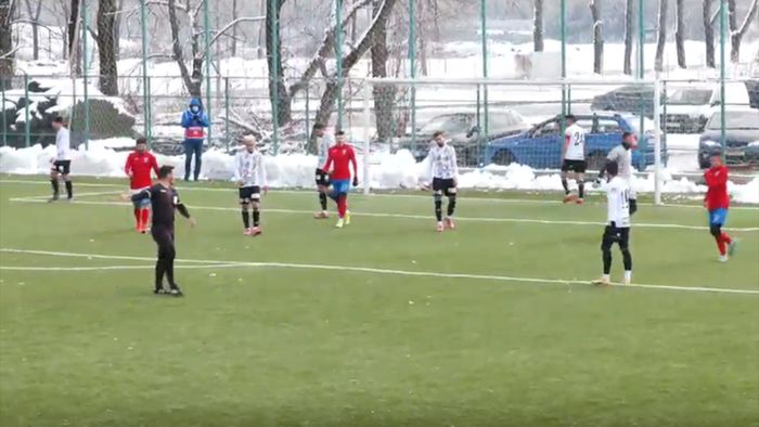VIDEO | Steaua a ”mitraliat” ”U” Cluj în Ghencea. Echipa lui Costel Enache încheie cantonamentul de la Mogoșoaia cu două eșecuri