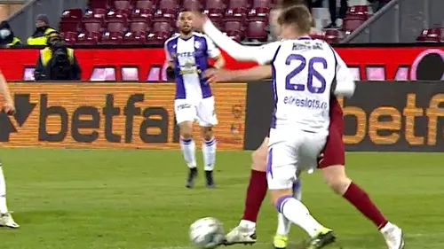Luka Maric, catastrofal cu CFR Cluj! Două penalty-uri și un autogol provocate de fundașul lui FC Argeș  | FOTO & VIDEO